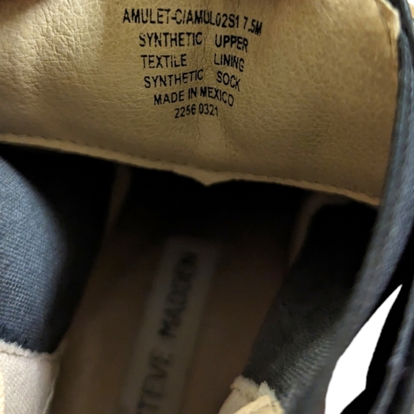 STEVE Madden Amulet-C Black Chain Chelsea Boots Size 7.5 - Picture 9 of 14